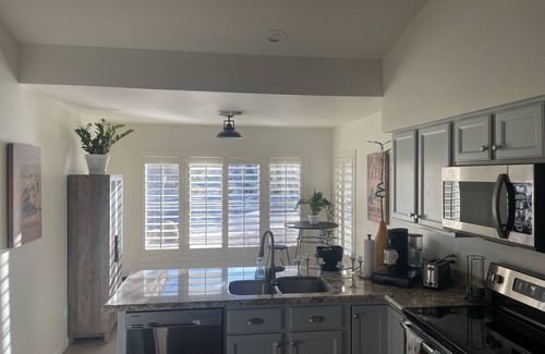 Tatum Ranch House | Pool with waterfall, Hot Tub, Fire-pit, Concrete floors!