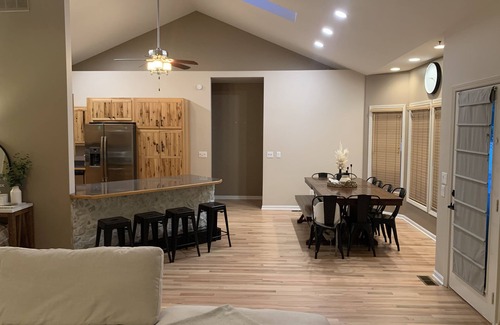 New Buffalo House | Poolside Bliss! Private Beach! Renovated home w/pool & 5 min cart ride to beach