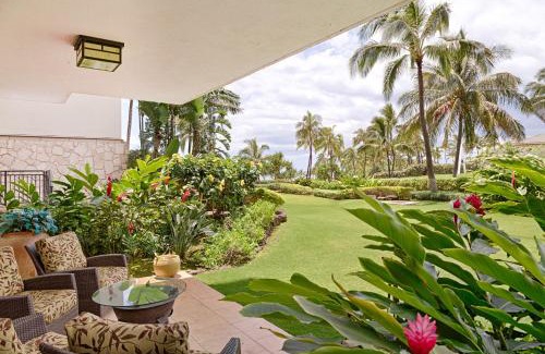 Ko Olina Villa | Popular Ground Floor with Extra Grassy Area - Beach Tower at Ko Olina Beach Villas Resort