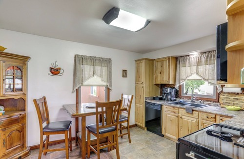Lacarne House | Port Clinton Home: Hot Tub, Steps to Portage River