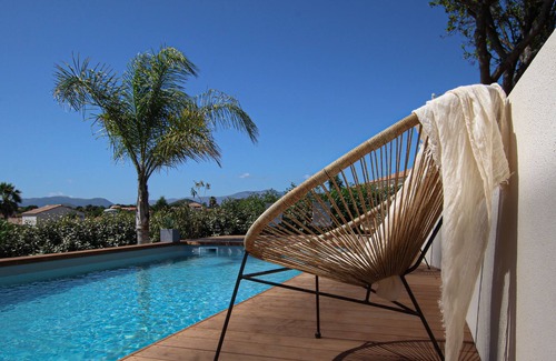 Cauro Apartment | Porticcio - Casa Matou with swimming pool and exotic garden