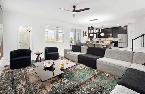 Florida Center House | Posh Paradise | BEST location & in-house amenities: luxe pool, arcade, theme BRs