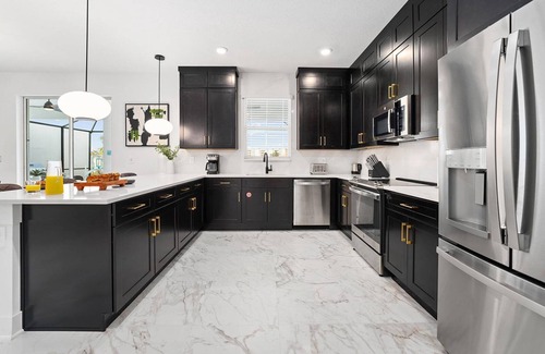 Florida Center House | Posh Paradise | BEST location & in-house amenities: luxe pool, arcade, theme BRs