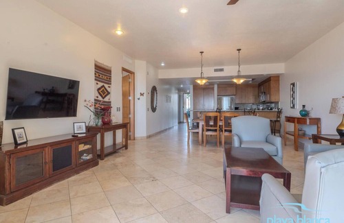 San Carlos Condo | Premier Playa Blanca Condo 103: 2 BR, 2BA, Beachfront,Ground Level,Hotel Service