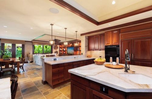 Kaupulehu House | Premier 5BR Hualalai Estate—Infinity Pool, 2 Golf Carts, Ocean Vistas