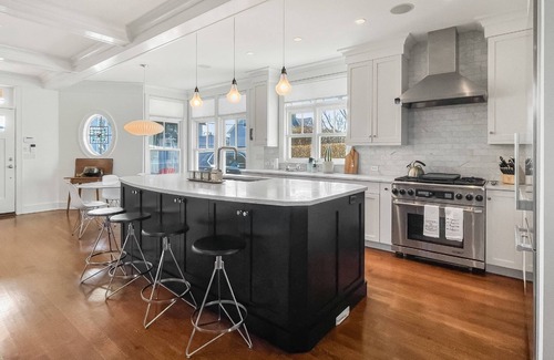 Branford House | Premier Branford Waterside Property - Rooftop Deck, kayaks, water views, private office, patio