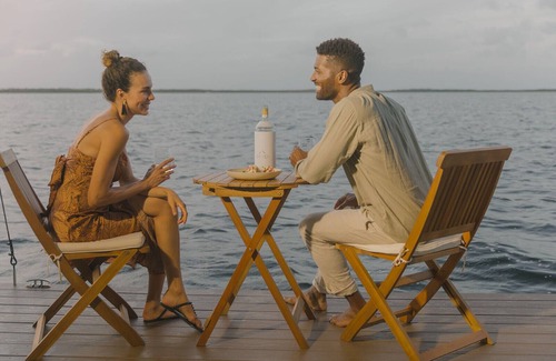 Key Largo House | Premium Floating Bugalow by Stay Ombi in the Keys with Stunning Ocean Views.