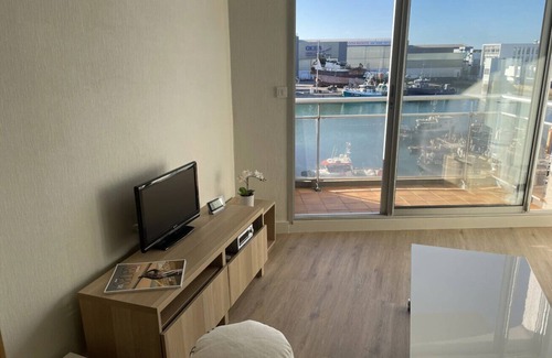 Les Sables d'Olonne Apartment | Pretty and bright studio with view on the harbor