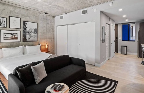 Flagler Village Apartment | Pretty Rola #203 Deluxe Apartment with King Bed, Close to Beach and Downtown!