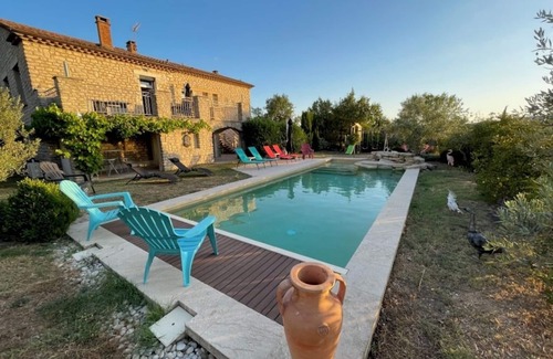 Gargas House | Pretty villa for 6 people with large garden and heated swimming pool