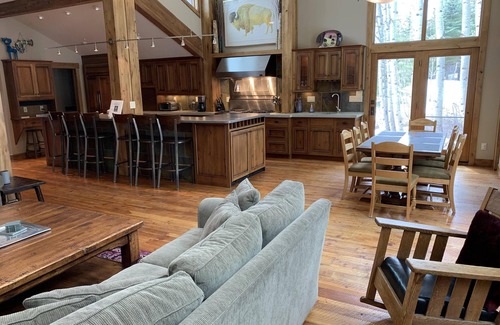 Teton Village House | PRICE DROP Large Lodge Style Mountainside Ski Chalet Sleeps 17+ Amazing Location