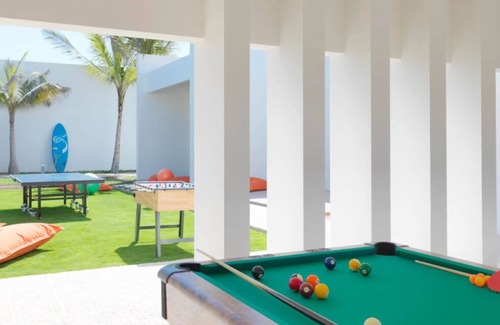 Salalah Hotel | Prime Location! TWO Luxe 1BR Villas Close to Al Hisn Beach! Pool and Spa Onsite!