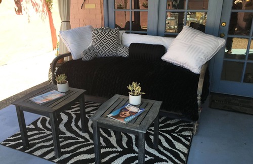 Tucson House | Private bedroom and bath across from the U of A and TMC. Hot tub & BBQ
