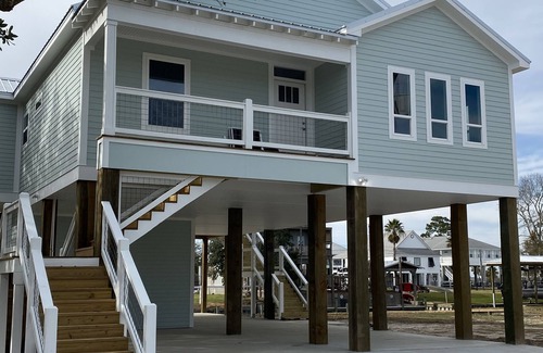 Bay St Louis House | Private Boat slip, water front & pool
