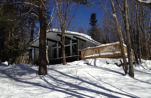 West Dover Cottage | Private, Contemporary Home with a View of Mount Snow.
