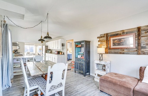 Stover Cabin | Private Dock & Decks: Lakefront Retreat in Stover!