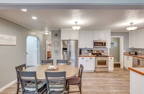 Maple City House | Private Dock: Newly Renovated Home Near Bear Dunes