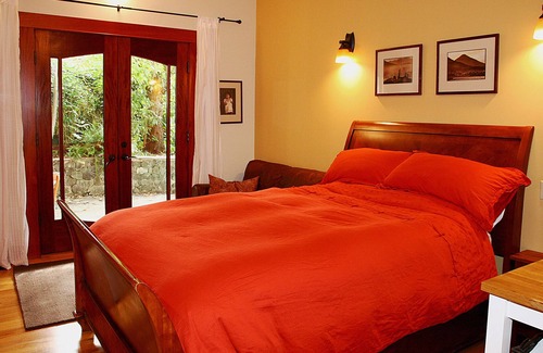 Jacoby Creek Apartment | Private garden, bathhouse luxury!