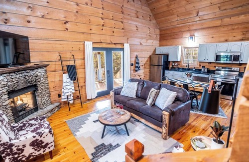 Townsend Cabin | Private Getaway w/Arcade Game, Hot Tub & Fire Pit