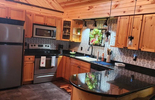 Grantsville Cottage | Private Home in Garrett County, surrounded by trees,n fields n and farmland.
