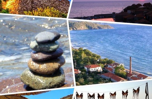 Mithimna House | Private House amazing sea views near beach, great for families