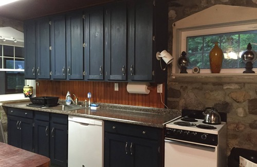 Queensbury Cabin | Private lake front cottage with spectacular views & private dock/swimming area.