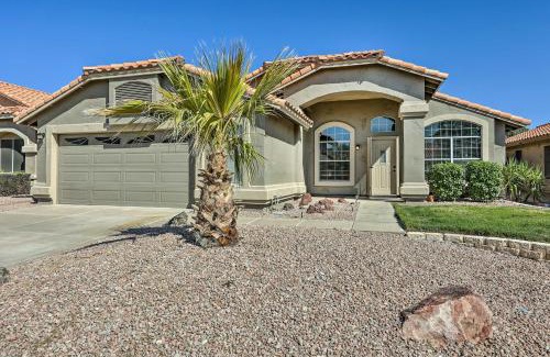 Monarch House | Private Pool and Fenced Yard Phoenix Home