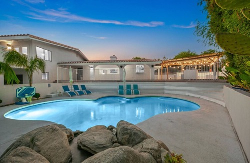 Bermuda Dunes Villa | Private pool/Basketball/BBQ/Gameroom/bocce+horsesh