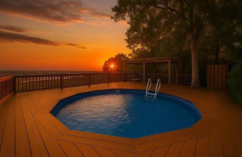 Mid America House | Private Pool Mountain Top Views & Home Theater