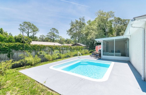 St. Augustine South House | Private Pool, Patio and Grill Close to downtown and beaches