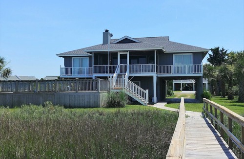 Edisto Island House | Private Pool; Private Deep Water Dock; Minutes to Beach Access; Expansive Creek/Marsh Views