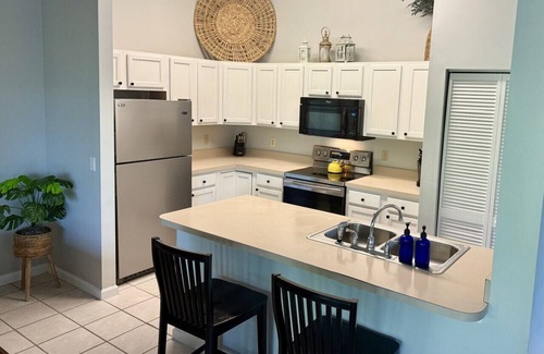 St. Augustine Condo | Private Retreat under Oak Canopy with beautiful marsh view