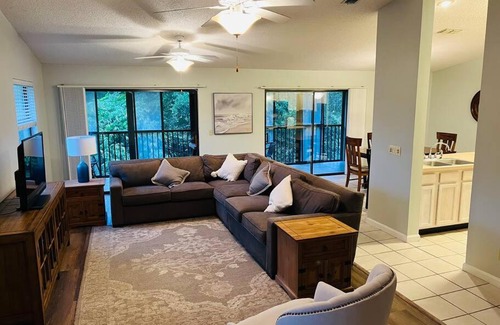 Saint Augustine Shores Apartment | Private Retreat Under Oak Canopy