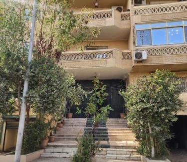Pyramids Gardens Apartment | private rooftop with hot jacuzzi and pyramids view