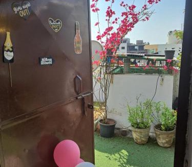 Gurugram House | Private room with Sky Garden in Green Bacchus by Walias