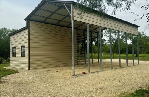 Castroville House | Private RV site in Castroville with water and electric hookups, grill, fire pit