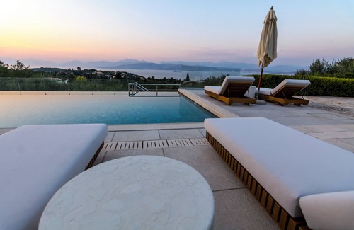 Kassiopi Villa | Private Villa at the headline with a panoramic view close to the main village