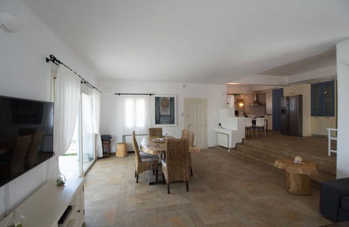 Paros Villa | Private villa, private pool, tennis court, gym, BBQ, wonderful sea view, sunset