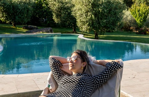 Montepulciano Villa | Private Villa with private pool, WIFI, A/C, hot tub, TV, patio, pets allowed, panoramic view