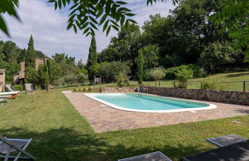 Montaione Villa | Private Villa with private pool, A/C, WIFI, TV, panoramic view, parking, close to San Gimignano