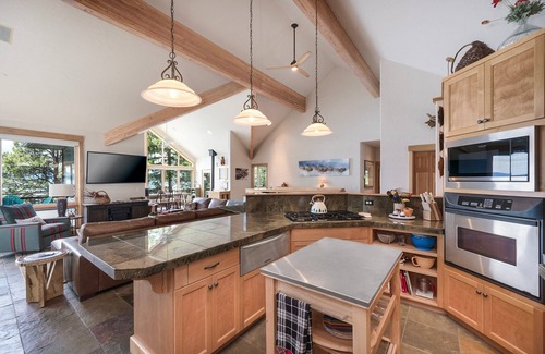 Polson House | Private waterfront access to Flathead Lake w/private boat dock & wood stove - Lakeshore Lodge