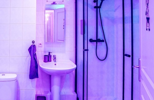 Walbourg Apartment | PRoJET KUROI - Love Room - Swing, Spanking bench, Cage, Cross, Tantra