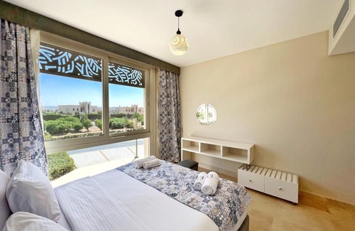 El Gouna Apartment | Proper & Plush 1 BDR Mangroovy Free Pool & Beach Access
