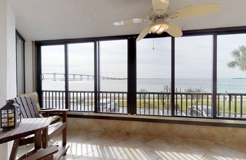 Punta Rassa Condo | Punta Rassa #104 WATERFRONT RETREAT ON SAN CARLOS BAY WITH CAPTIVATING WATER VIEWS