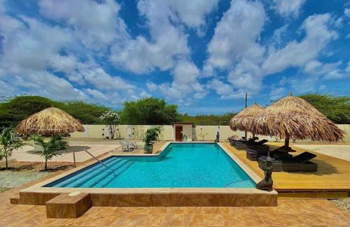 Noord Apartment | Pura Vida Aruba appartement Cama