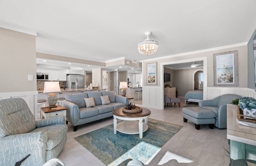 Crescent Beach Condo | PW405! LUXURY Gulf Front Condo! FREE Beach Chairs!