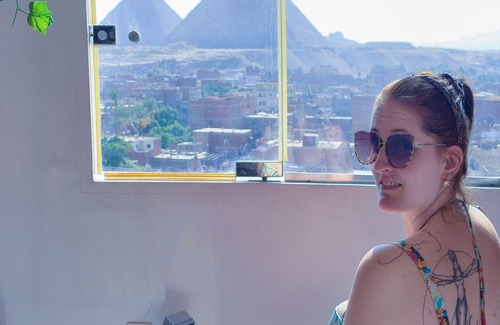 Kafrat al Jabal Apartment | Pyramids Icon Jaccuzi with pyramids view