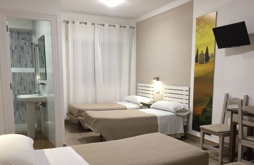 Playa Granada Apartment | Quadruple or Family Room at Hostal Puerto Beach