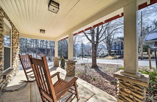Waynesville House | Quaint Home with Porch in Downtown Waynesville!