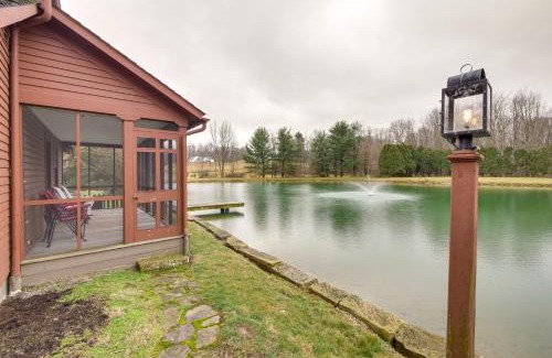Dundee House | Quaint Winesburg Cottage with Porch and Pond!